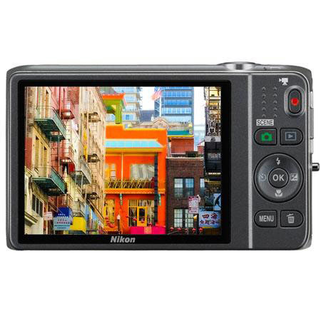 Nikon Coolpix S6500 16MP Digital Camera, Silver - Refurbished by Nikon U.S.A