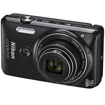 Nikon COOLPIX S6900 Digital Camera, Black