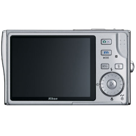 Nikon Coolpix S6 Slim P/S Dig Cam,6 MP,Silver- Refurb