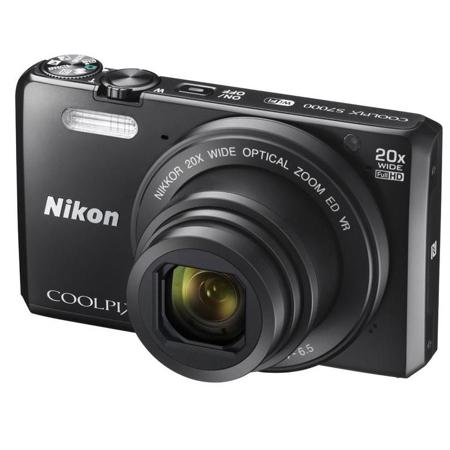 Nikon COOLPIX S7000 Digital Camera, Black - Refurbished by Nikon U.S.A.