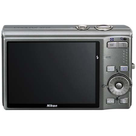 Nikon Coolpix S710 Digital Camera w/15MP,Graphite Black