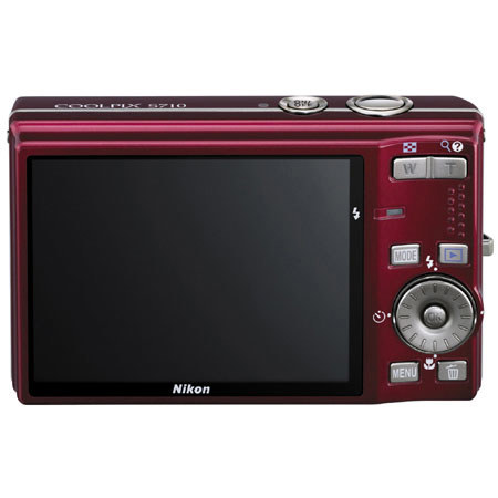 Nikon Coolpix S710 Digital Camera, Deep Red - Refurbished by Nikon U.S.A.