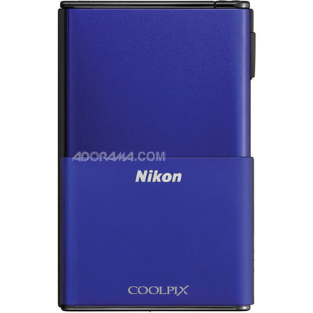 Nikon CoolPix S80 Digital Camera, Blue