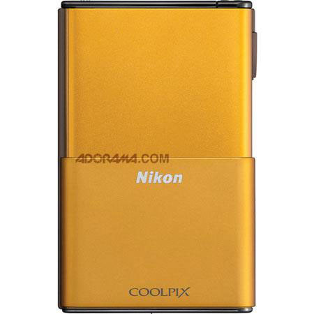Nikon CoolPix S80 Digital Camera, Gold, Refurbished