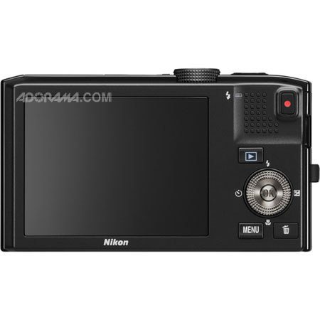 Nikon CoolPix S8100 Digital Camera, Black, Refurbished