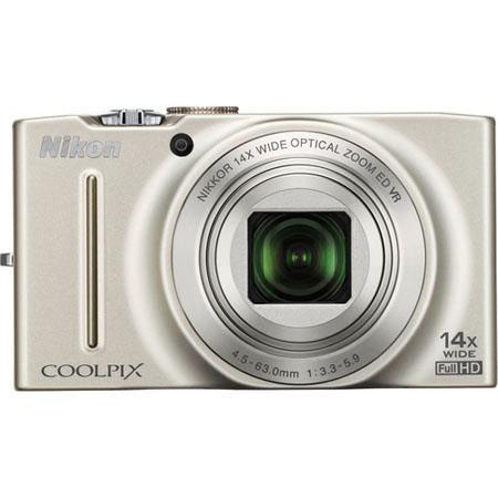 Nikon Coolpix S8200 Digital Camera- Black - Refurbished by Nikon U.S.A.