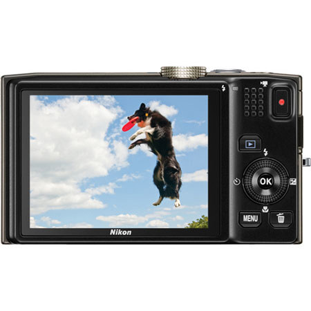 Nikon Coolpix S8200 Digital Camera, Silver