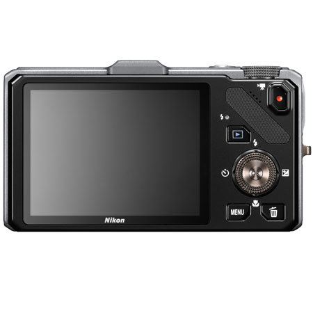 Nikon Coolpix S9300 Digital Camera, Silver