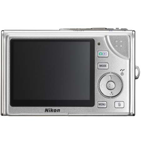 Nikon Coolpix S9 Slim P/S Dig Cam,6 MP, Silver - Refurb