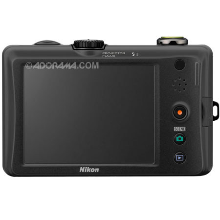 Nikon Coolpix S1100pj Digital Camera, Green