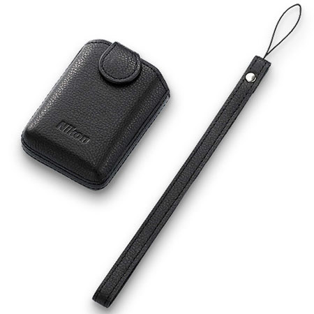 Nikon CS-CP4-1 BLACK Leather Case