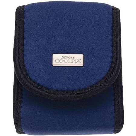 Nikon Neoprene Case for L Series Coolpix Digital Cameras, Blue