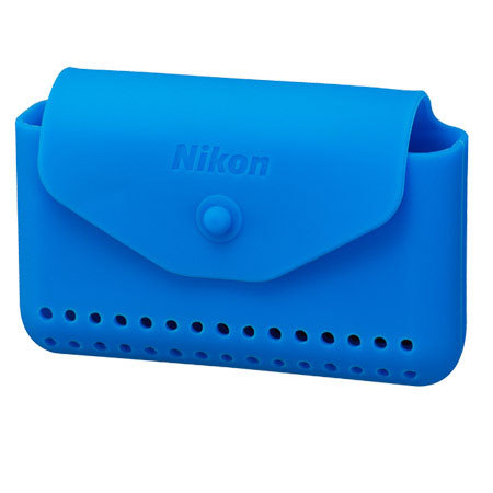 Nikon Silicon Case for Coolpix AW110/AW100/AW120 Camera, Blue