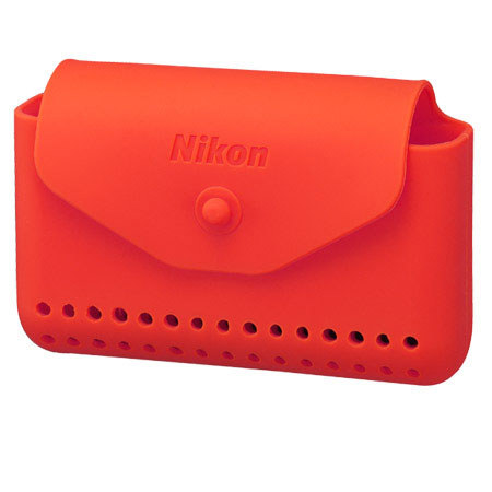 Nikon Silicon Case for Coolpix AW110/AW100/AW120 Camera, Orange