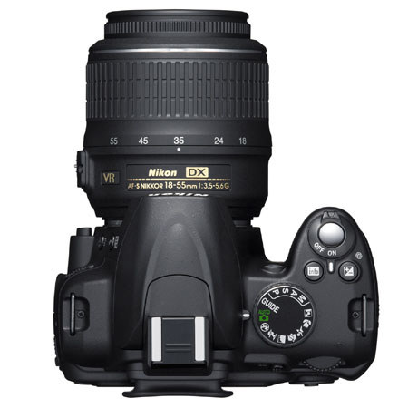 Nikon D3000 DSLR Camera with 18-55mm DX VR, USA