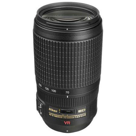 Nikon 25464 D300S 12.3MP DSLR Camera w/70-300VR lens