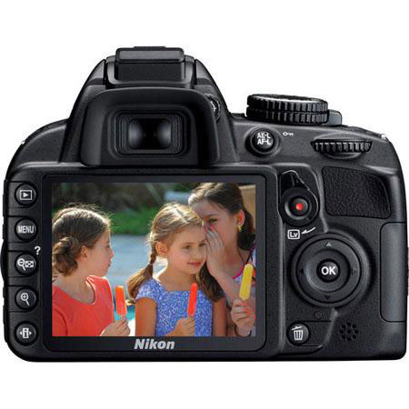 Nikon D3100 Camera w/18-55 & 55-200 DX Lenses Kit -Nikon Refurbished