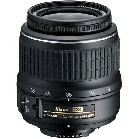 Nikon D3100 Camera w/18-55 & 55-200 DX Lenses Kit -Nikon Refurbished