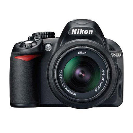 Nikon D3100 Camera with 18-55mm NIKKOR VR Lens - Bundle (See Details)