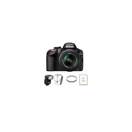 Nikon D3200 Camera with 18-55mm Lens, Bundle with Nikon SB-700 Speedlight