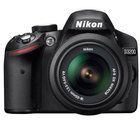 Nikon D3200 Camera with 18-55mm Black, Bundle with 18-140 Lens & Camera Bag