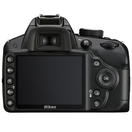 Nikon D3200 Digital SLR Camera Body - Black, Refurbished by Nikon U.S.A.