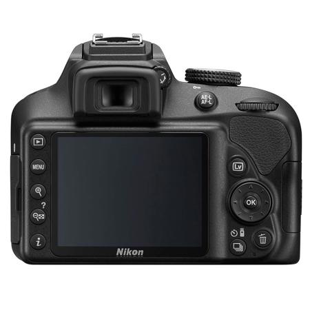 Nikon D3400 DSLR with 18-55mm DX VR Lens, Black
