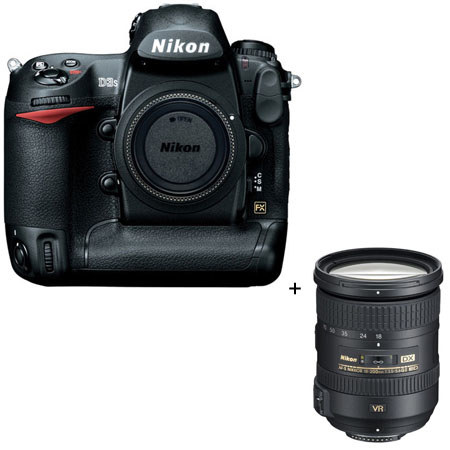 Nikon D3S Digital SLR Camera with 18-200 VRII Lens - USA Warranty