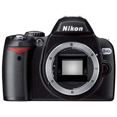 Nikon D40X SLR Camera Body Only Kit w/8GB SD Card,Refrb