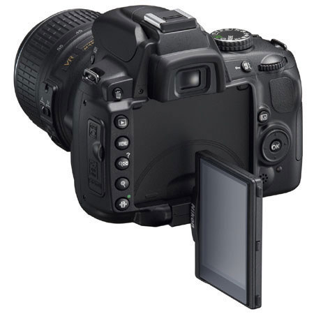 Nikon D5000 DX-Format 12.3 MP Dig SLR,2 Lens Kit