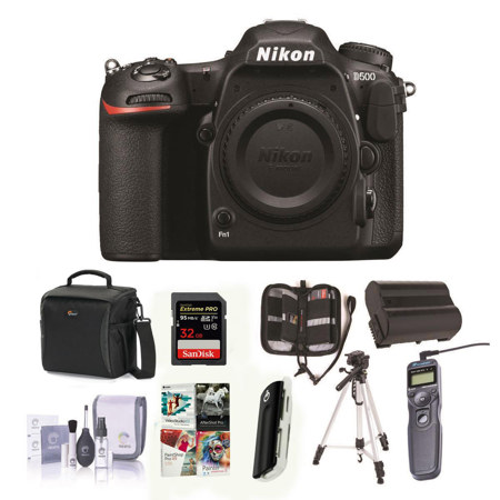 Nikon D500 DSLR Body and Premium Kit