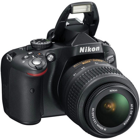 Nikon D5100 16.2 MP Digital SLR Camera w/18mm-55mm DX VR Lens 25478