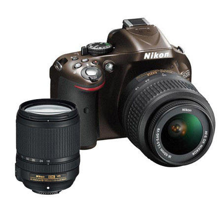 Nikon D5200 Camera with 18-55mm DX VR Lens, Bronze, Bundle w/18-140 DX VR & MORE