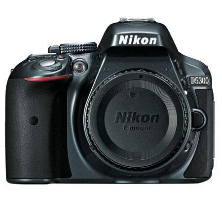 Nikon D5300 24.1 Pixel DX-Format DSLR Camera Body - GREY With Premium Bundle