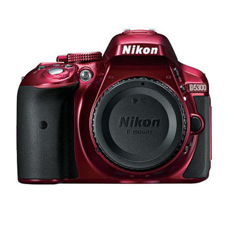 Nikon D5300 Camera with Special Promotional Bundle- Red