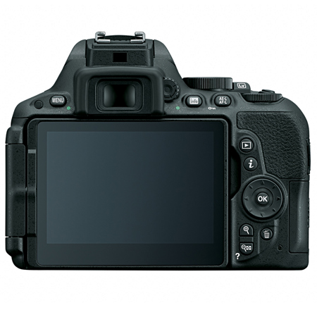 Nikon D5500 Digital SLR Camera Body, 24.2MP, Vari-Angle Touch Monitor, Built-In WiFi, Black