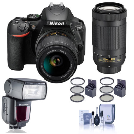 Kit Nikon D5600 Avec Objectifs 18-55mm VR Et 70-300mm – Ouvert Mais Jamais Servi
