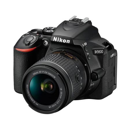 Nikon D5600 DSLR with 18-55mm DX VR Lens - Refurbished by Nikon