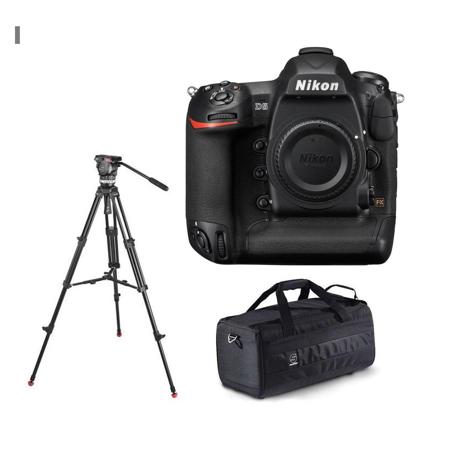 Nikon D5 DSLR CF Version Body With Sachtler 1001 Tripod / Camporter Camera Bag