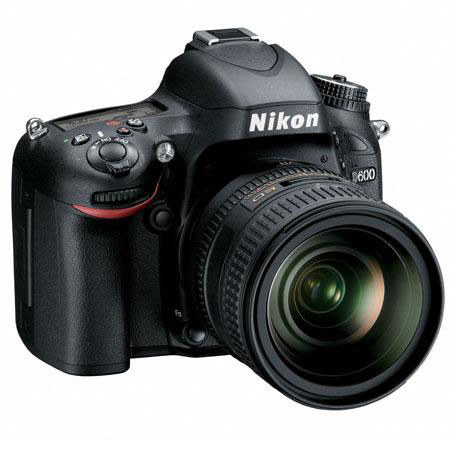 Nikon D600 DSLR Camera Kit with 24-85mm f/3.5-4.5G ED AF-S VR - Refurbished