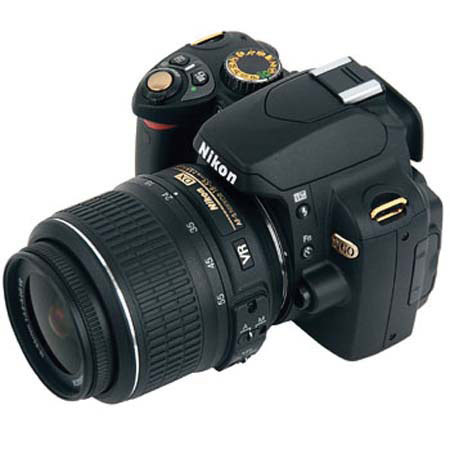 Nikon D60 Blk Gld Sp.Ed DSLR Cam Outfit w/18-55mmNIKKOR