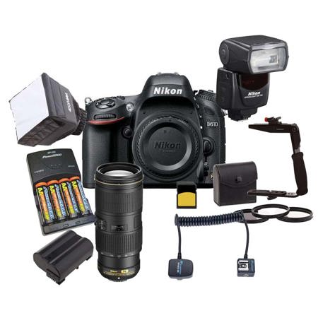 Nikon D610 DSLR Camera Body with Beginner Wedding Bundle