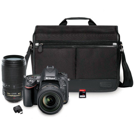 Nikon D610 DSLR with 24-85mm and 70-300mm VR Lenses
