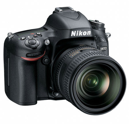 Nikon D610 DSLR with 24-85mm and 70-300mm VR Lenses