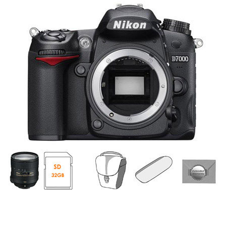 Nikon D7000 Digital SLR Camera Body,Bundle w/Nikon 24-85mm f/3.5-4.5G ED AF-S VR