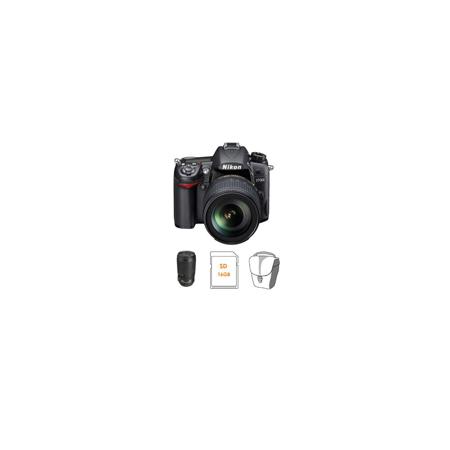 Nikon D7000 DSLR Camera Two Lens Kit, 18-105 DX Lens & 70-300 VR Lens, USA