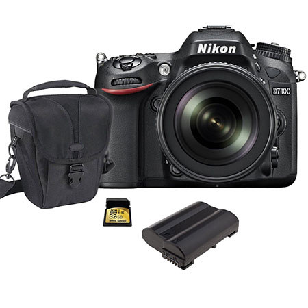 Nikon D7100 DSLR with 18-140mm VR Lens and Free Accessories