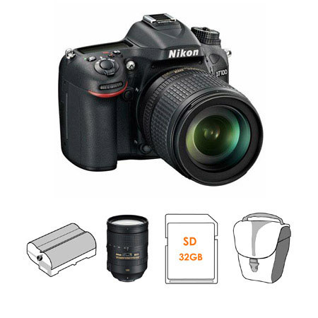 Nikon D7100 Camera w/18-105mm VR Lens - Bundle - with 28-300mm VR