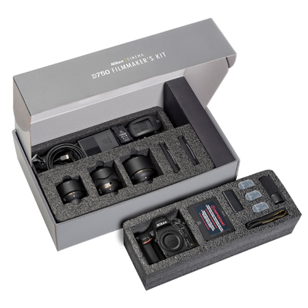 Nikon D750 DSLR Camera Filmmaker's Kit