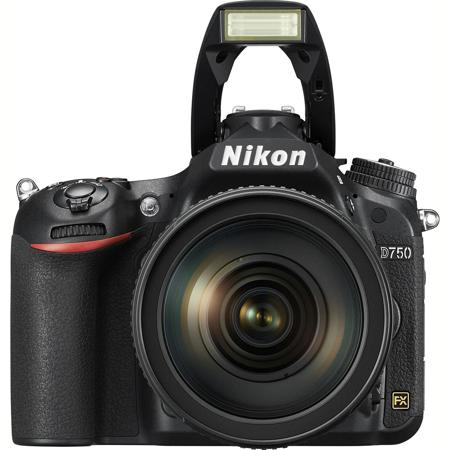 Nikon D750 DSLR with 24-120mm VR Lens